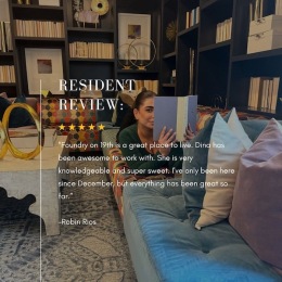 a resident review graphic