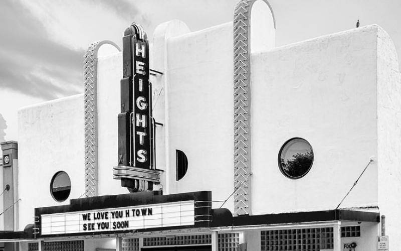 a fifties style movie theater